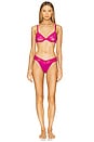 view 6 of 6 Dream Organic Thong 1 Print 3 Pack in Fine Wine, Do Or Dot, & Kiss From A Rose