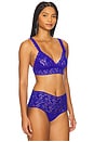 view 2 of 4 Crossover Bralette in Violets Are Blue