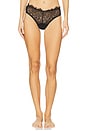 view 1 of 4 Natural Rise Thong in Black