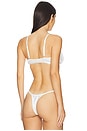 view 3 of 4 I Do Triangle Bralette in Light Ivory