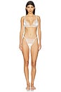 view 4 of 4 I Do Triangle Bralette in Light Ivory