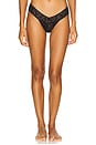 view 2 of 5 Signature Lace? Low Rise Thong Three Pack in Black