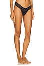 view 3 of 5 Signature Lace? Low Rise Thong Three Pack in Black