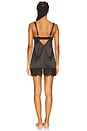 view 3 of 3 x Lexi Wood Cindy Mini Slip Dress in Black