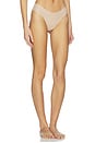 view 3 of 6 Breathesoft Breathe Natural Thong in Granite, Taupe & Black