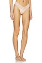 view 4 of 5 Multipacks Supima Cotton Low Thong 3 Packs in Chai