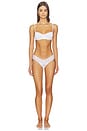 view 5 of 5 Signature Lace Low Rise 3 Packs in Meadow Rose Pink, Vanilla & Peach Fizz
