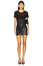 view 4 of 4 Short Sleeve Top in Black