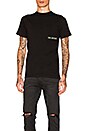 view 1 of 5 Small Chest Logo Tee in Black