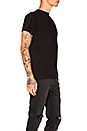 view 2 of 5 Small Chest Logo Tee in Black