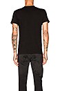 view 3 of 5 Small Chest Logo Tee in Black