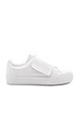 view 1 of 6 Big Velcro Sneaker in White