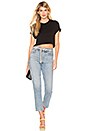view 4 of 4 The Crop Tee in Black