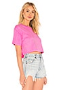 view 2 of 4 x REVOLVE The Neon Crop Tee in Neon Pink