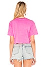 view 3 of 4 x REVOLVE The Neon Crop Tee in Neon Pink