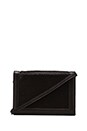 view 1 of 5 Convertible Calf Hair Shoulder Bag in Black