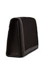 view 3 of 5 Convertible Calf Hair Shoulder Bag in Black