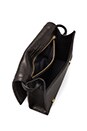 view 4 of 5 Convertible Calf Hair Shoulder Bag in Black