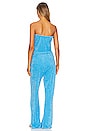 view 3 of 3 Bandeau Jumpsuit in Sky Blue