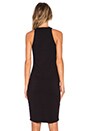 view 3 of 4 VESTIDO TIRANTES SPORTY in Black