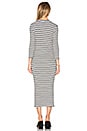 view 3 of 3 Stripe Sweater Dress in Black & White