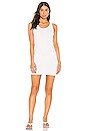 view 1 of 4 Scoop Neck Tank Dress in White