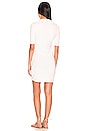 view 3 of 3 Terrycloth Half Zip Polo Mini Dress in Pearl