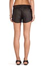 view 3 of 3 SHORT CUIR SYNTHÉTIQUE in Black