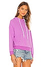 view 2 of 4 SWEAT À CAPUCHE in Neon Violet