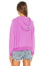view 3 of 4 SWEAT À CAPUCHE in Neon Violet