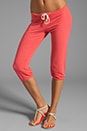 view 1 of 6 French Terry Super Soft 3/4 Vintage Sweats in Coral