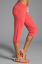 view 2 of 6 French Terry Super Soft 3/4 Vintage Sweats in Coral