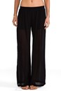 view 1 of 6 Chiffon Pant in Black