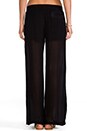 view 3 of 6 Chiffon Pant in Black
