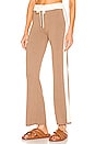 view 3 of 5 PANTALON LOUNGE in Light Khaki & Ivory