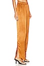 view 2 of 4 Silky Pants in Golden Brown