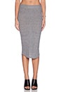 view 1 of 3 Granite Jersey Pencil Skirt in Granite