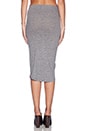 view 3 of 3 Granite Jersey Pencil Skirt in Granite