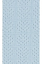 view 5 of 5 Crochet Knit Midi Skirt in Soft Blue