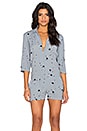 view 1 of 4 Star Romper in Dusty Blue