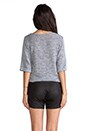 view 4 of 5 Granite Sweater Romper in Granite & Black