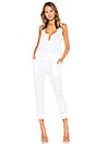 view 1 of 3 Crepe Jumpsuit in White