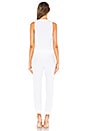 view 3 of 3 Crepe Jumpsuit in White