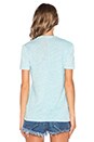 view 3 of 3 Vintage Basics Oversized V Neck Tee in Mist