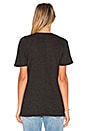 view 3 of 4 Oversized V Neck Tee in Black
