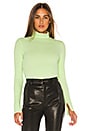 view 1 of 4 Turtle Neck Tee in Wasabi