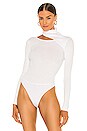 view 2 of 5 Turtleneck Bodysuit in White
