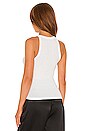 view 3 of 4 Bustier Tank in White