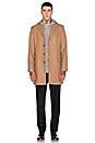 view 1 of 4 Magnus Coat in Camel