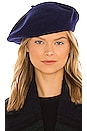 view 1 of 3 Classic Wool Beret in Navy